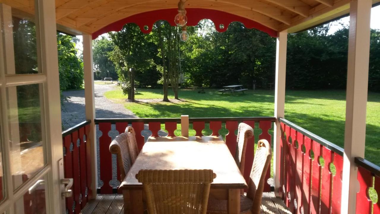 Pipowagen Camping Puur Genieten Panzió Someren Kültér fotó